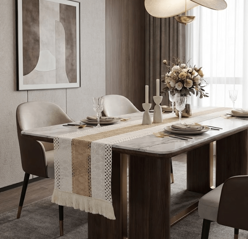 Chemin de table tissé | Colin