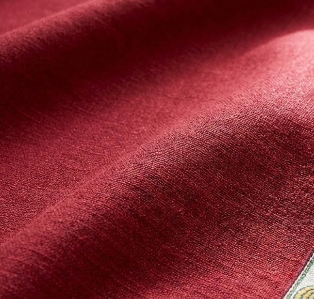 Nappe Basque rectangulaire enduite | anti traces & imperméable