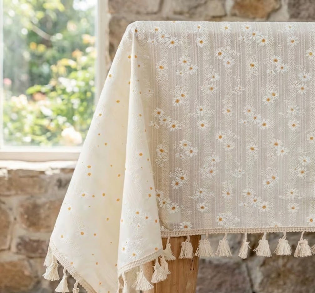 Nappe de table en coton | Marguerite