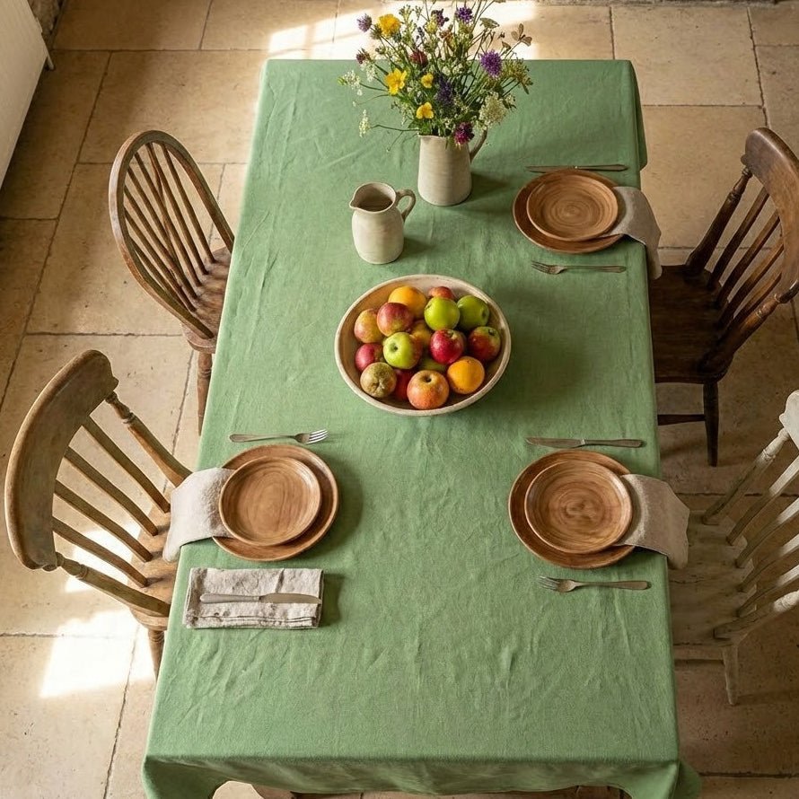 Nappe de table rectangulaire | Forest Sage