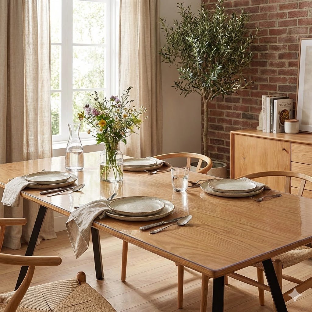 Nappe de table transparente | 1mm d'épaisseur